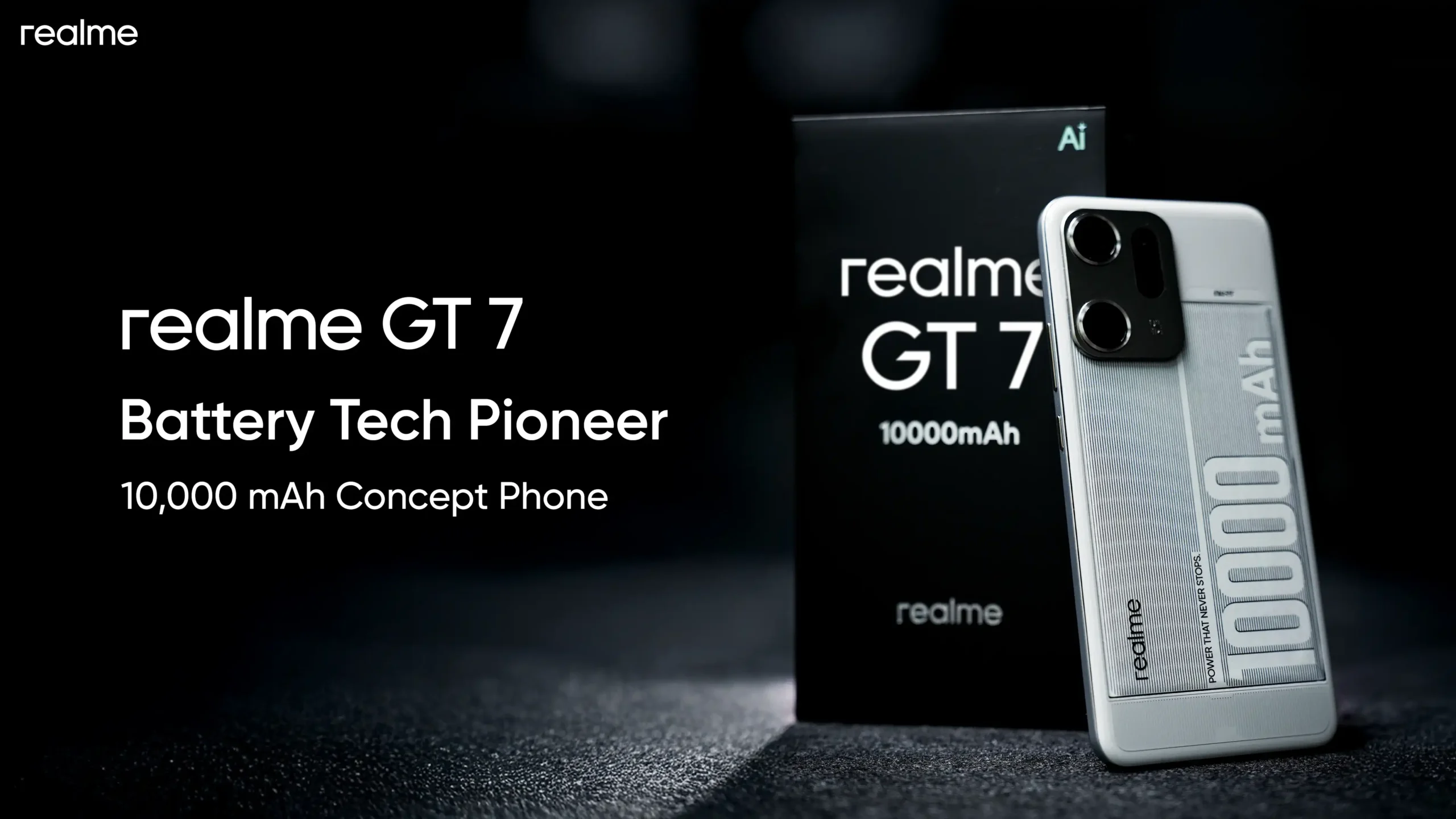 Realme GT7 10000mAh battery